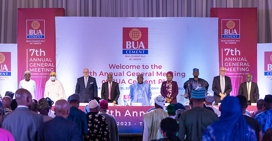 BUA Cement holds FY2022 Annual General Meeting,...